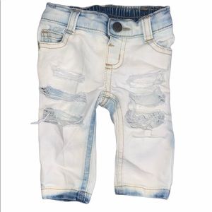 Distressed Denim Jeans